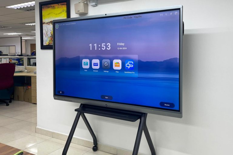 VEXO V7Pro Smart Interactive Panel at the BGN Property Sdn Bhd at Puchong, Selangor