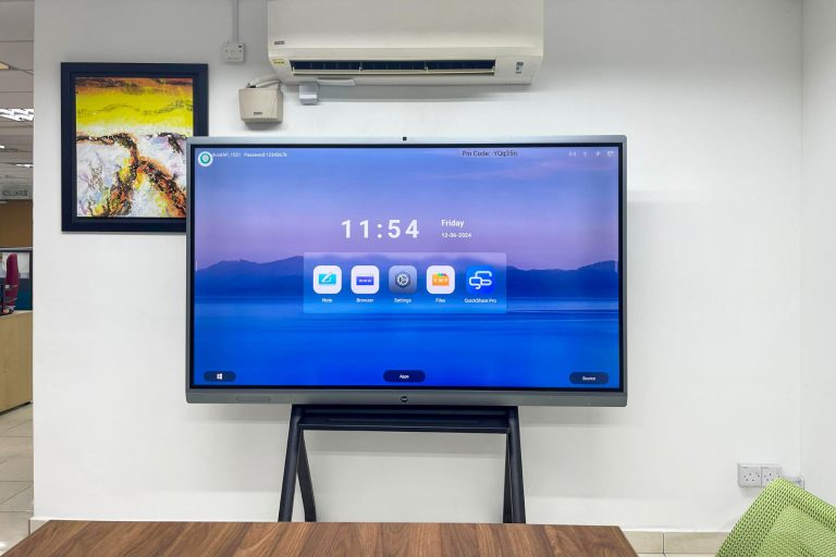 VEXO V7Pro Smart Interactive Panel at the BGN Property Sdn Bhd at Puchong, Selangor