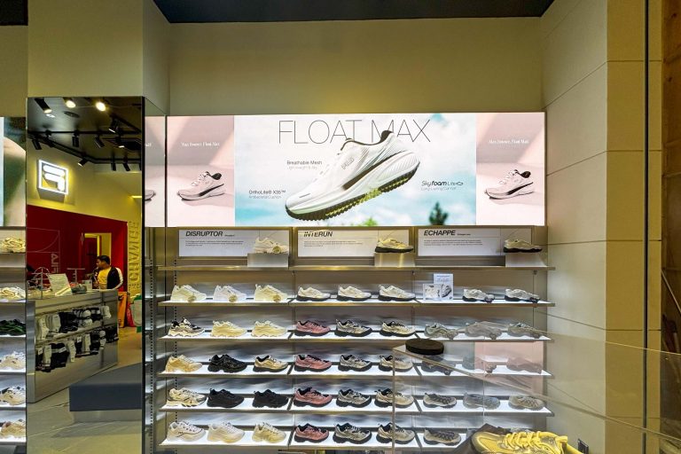 P1.8 Indoor LED Screens at Fila Pavilion Kuala Lumpur