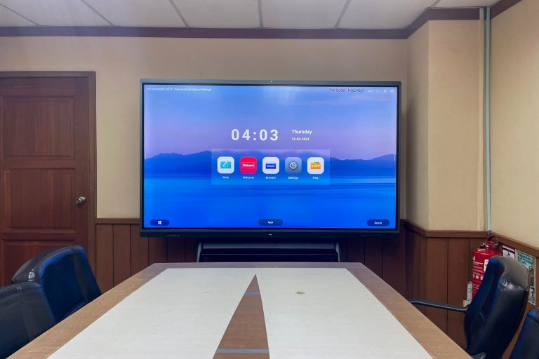 VEXO V7Pro Smart Interactive Panel at Perbendaharaan Negeri Kelantan