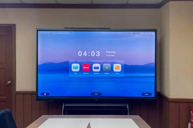 VEXO V7Pro Smart Interactive Panel at Perbendaharaan Negeri Kelantan