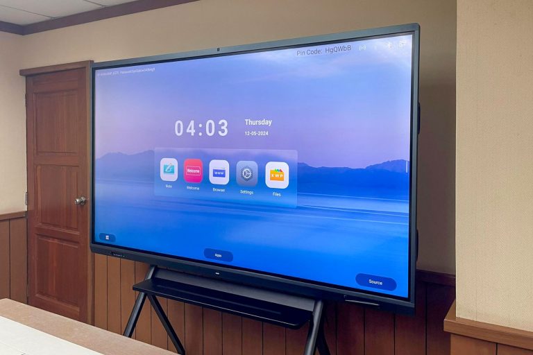 VEXO V7Pro Smart Interactive Panel at Perbendaharaan Negeri Kelantan