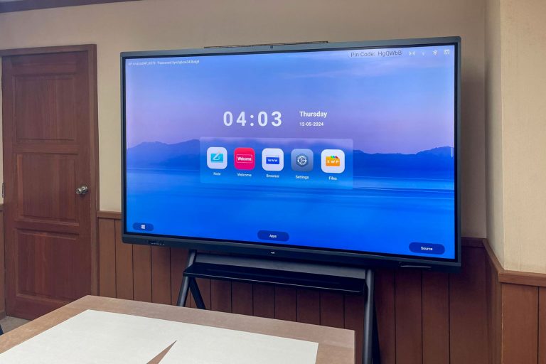 VEXO V7Pro Smart Interactive Panel at Perbendaharaan Negeri Kelantan