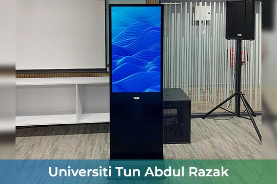 VEXO Smart Interactive Panel at the Universiti Tun Abdul Razak at Kuala Lumpur