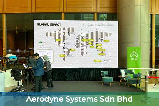 Event / Rental LED Screen for Aerodyne Systems Sdn Bhd