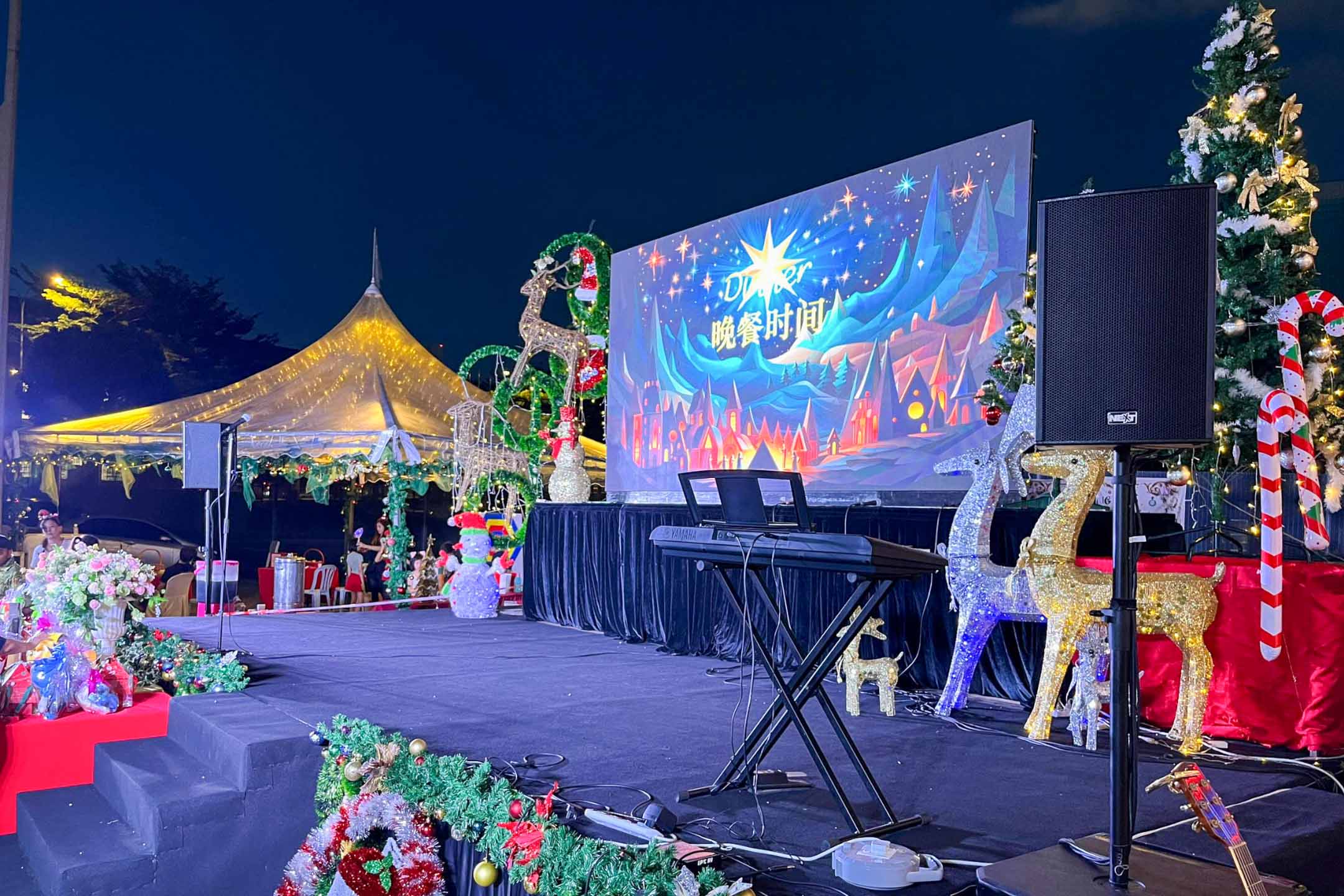 Event / Rental LED Screen for Catholic Church of The Holy Rosary