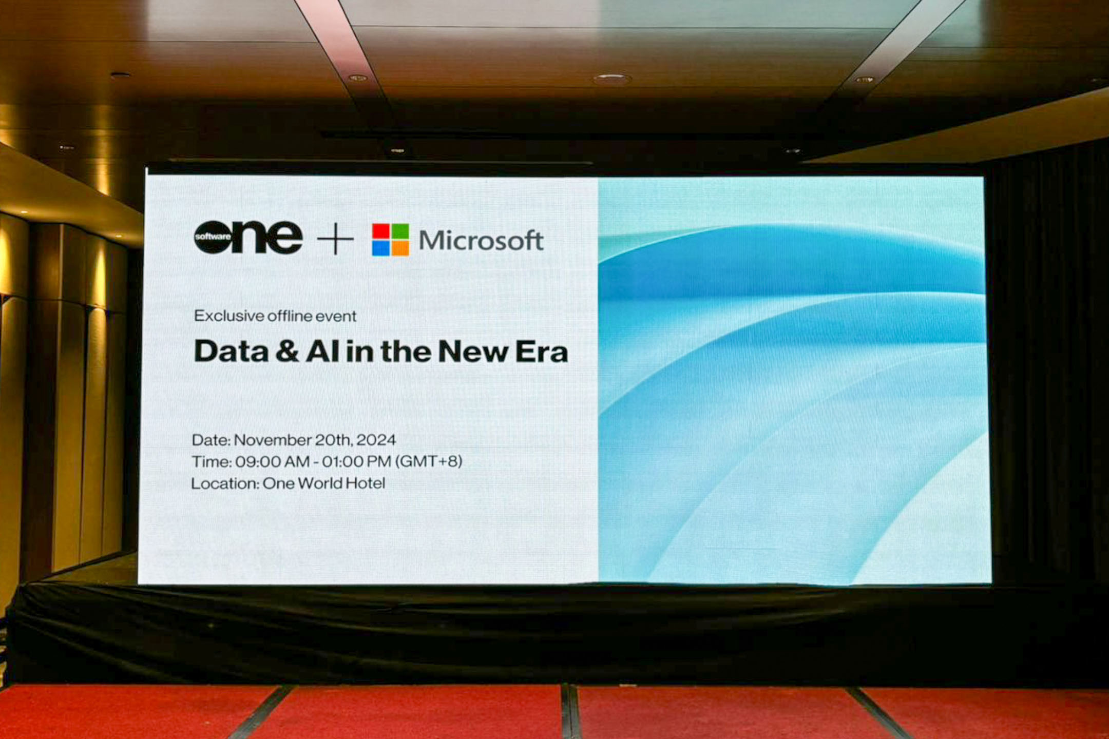 Event / Rental LED Screen for Data & AI in the New Era
