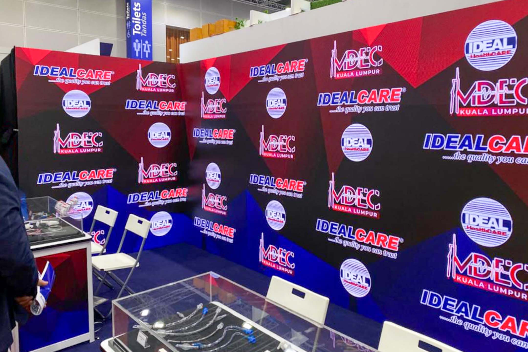 Event / Rental LED Screen for Ideal Health Care Sdn Bhd