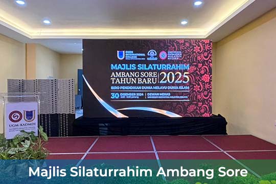 Event / Rental LED Screen for Universiti Geomatika Malaysia Melaka