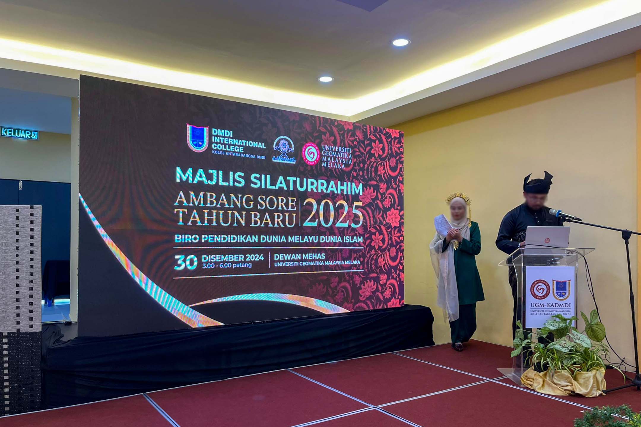 Event / Rental LED Screen for Universiti Geomatika Malaysia Melaka