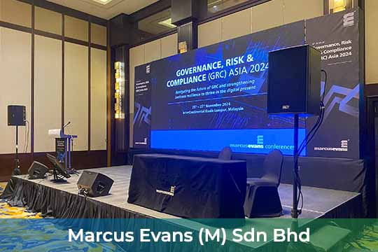 Event / Rental LED Screen for Marcus Evans (M) Sdn Bhd