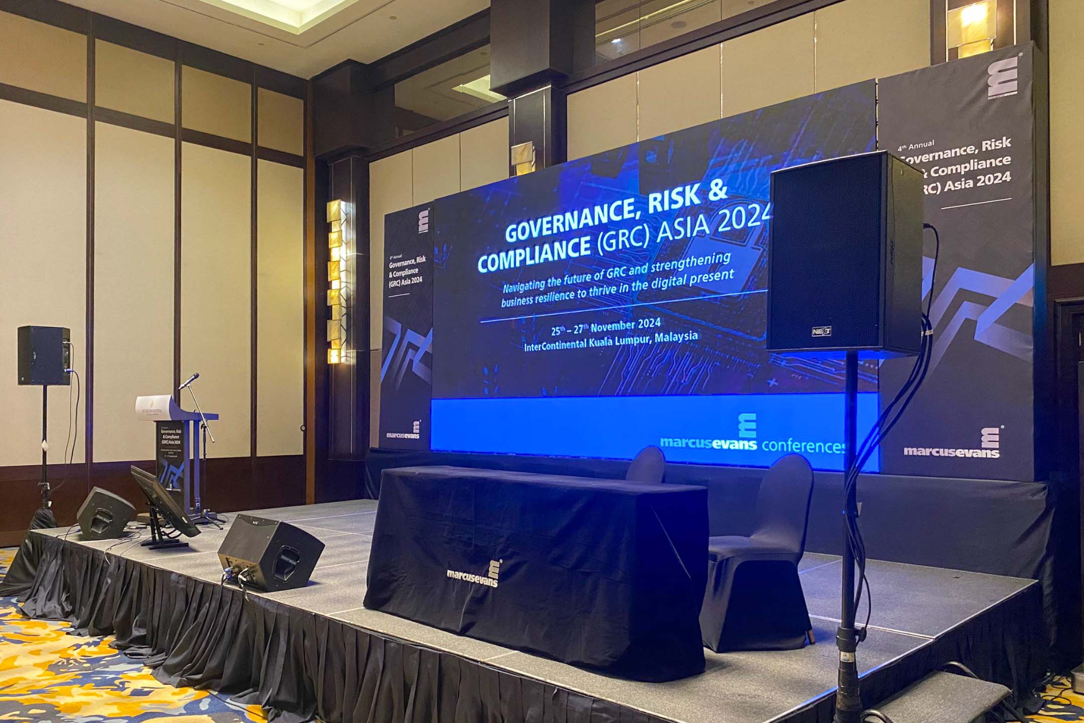 Event / Rental LED Screen for Marcus Evans (M) Sdn Bhd