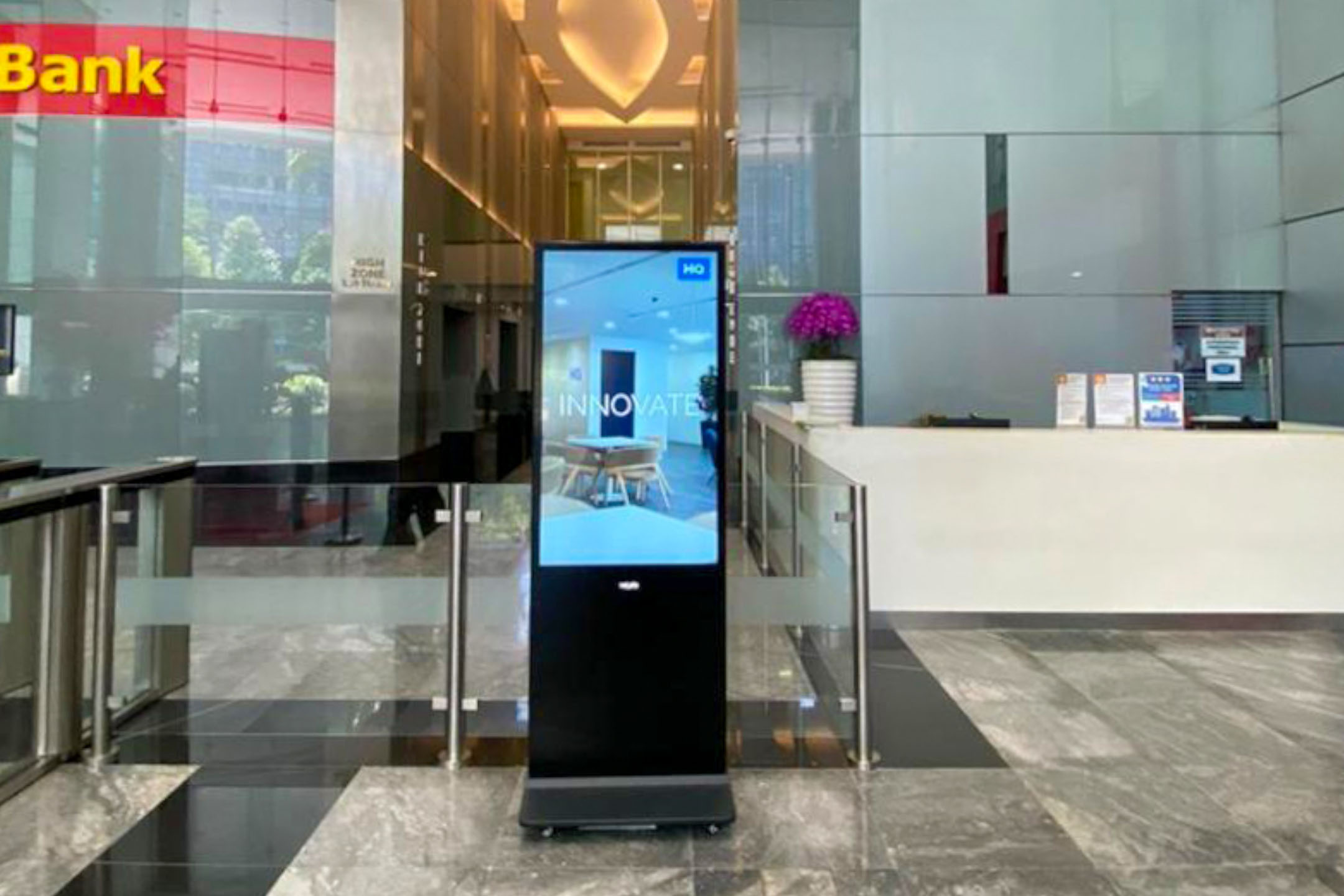 VEXO Smart Interactive Panel at the Menara AmBank at Kuala Lumpur
