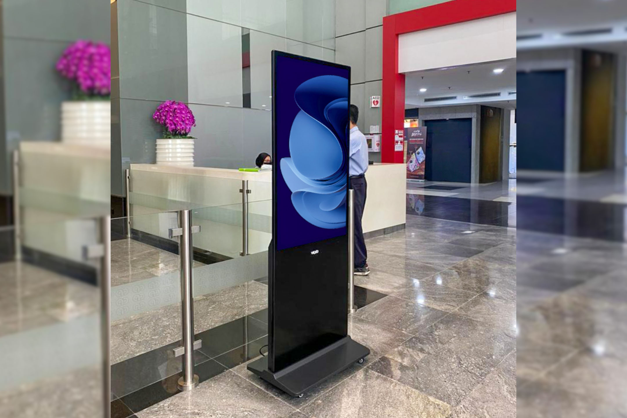 VEXO Smart Interactive Panel at the Menara AmBank at Kuala Lumpur