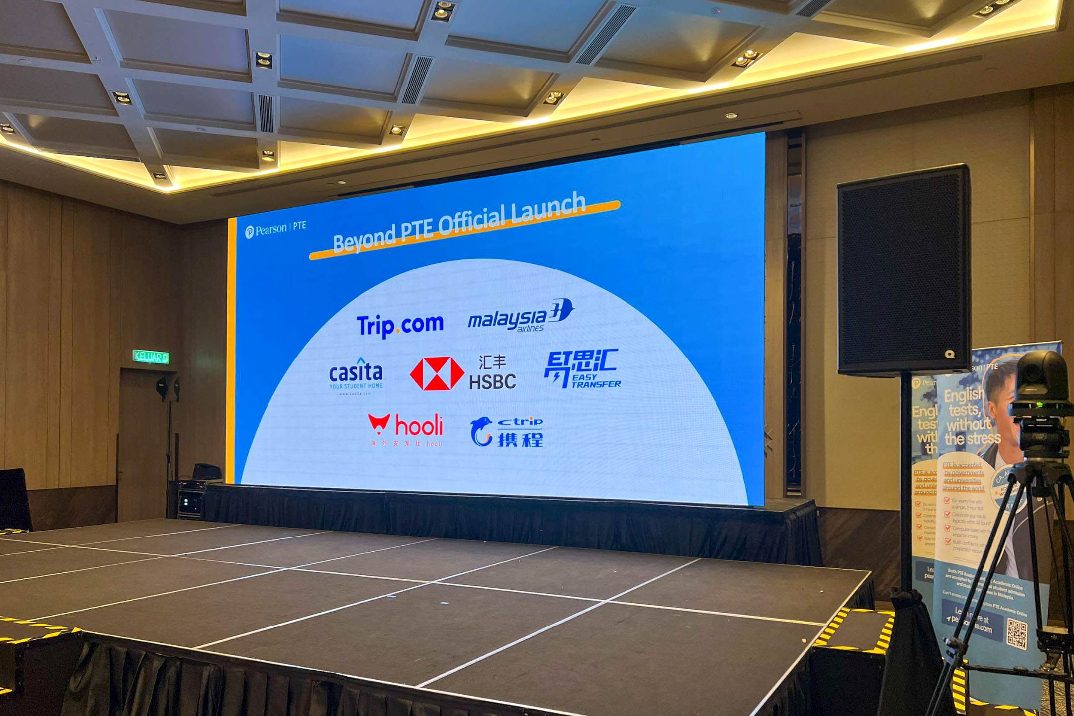 Event / Rental LED Screen for Pearson PTE