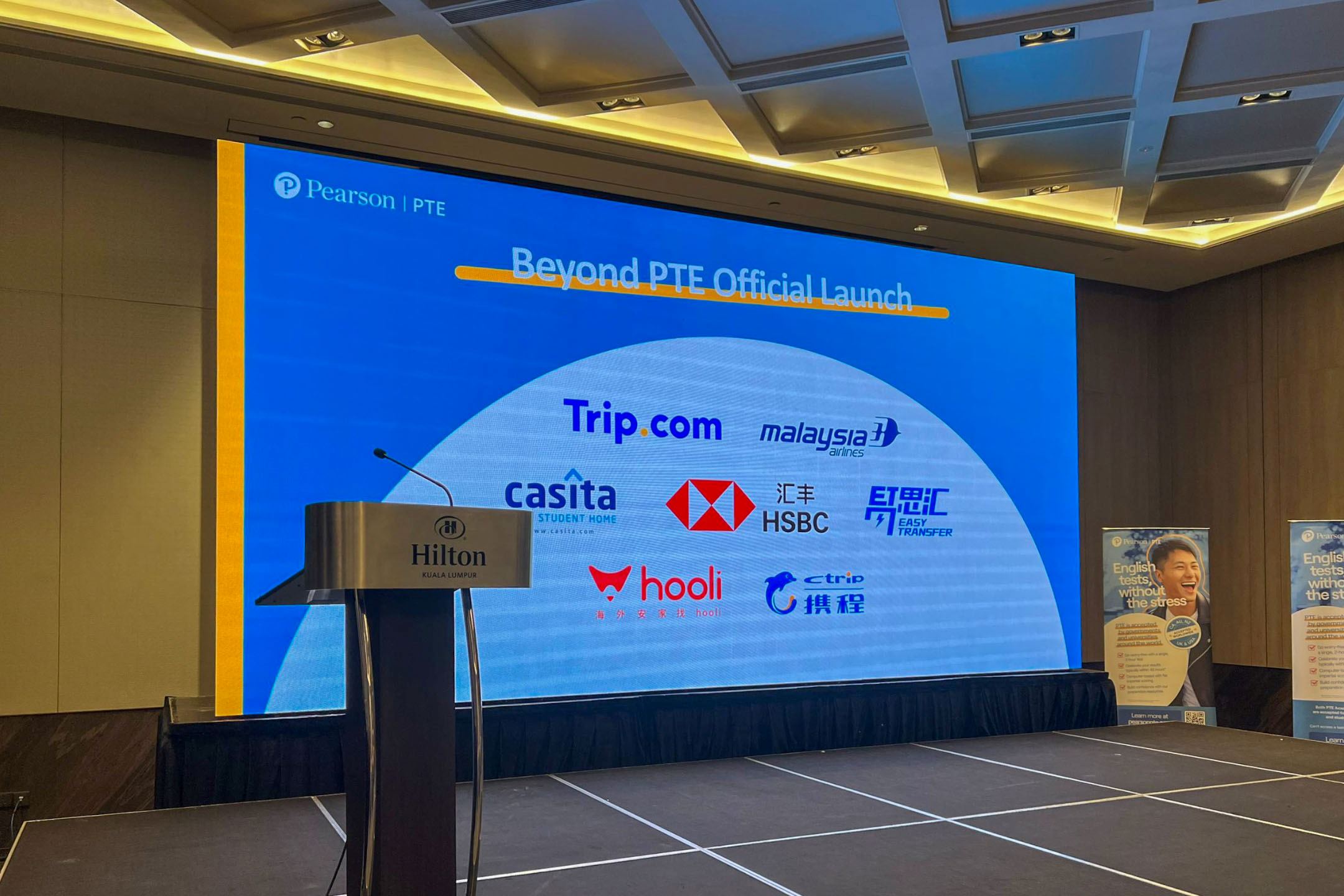 Event / Rental LED Screen for Pearson PTE