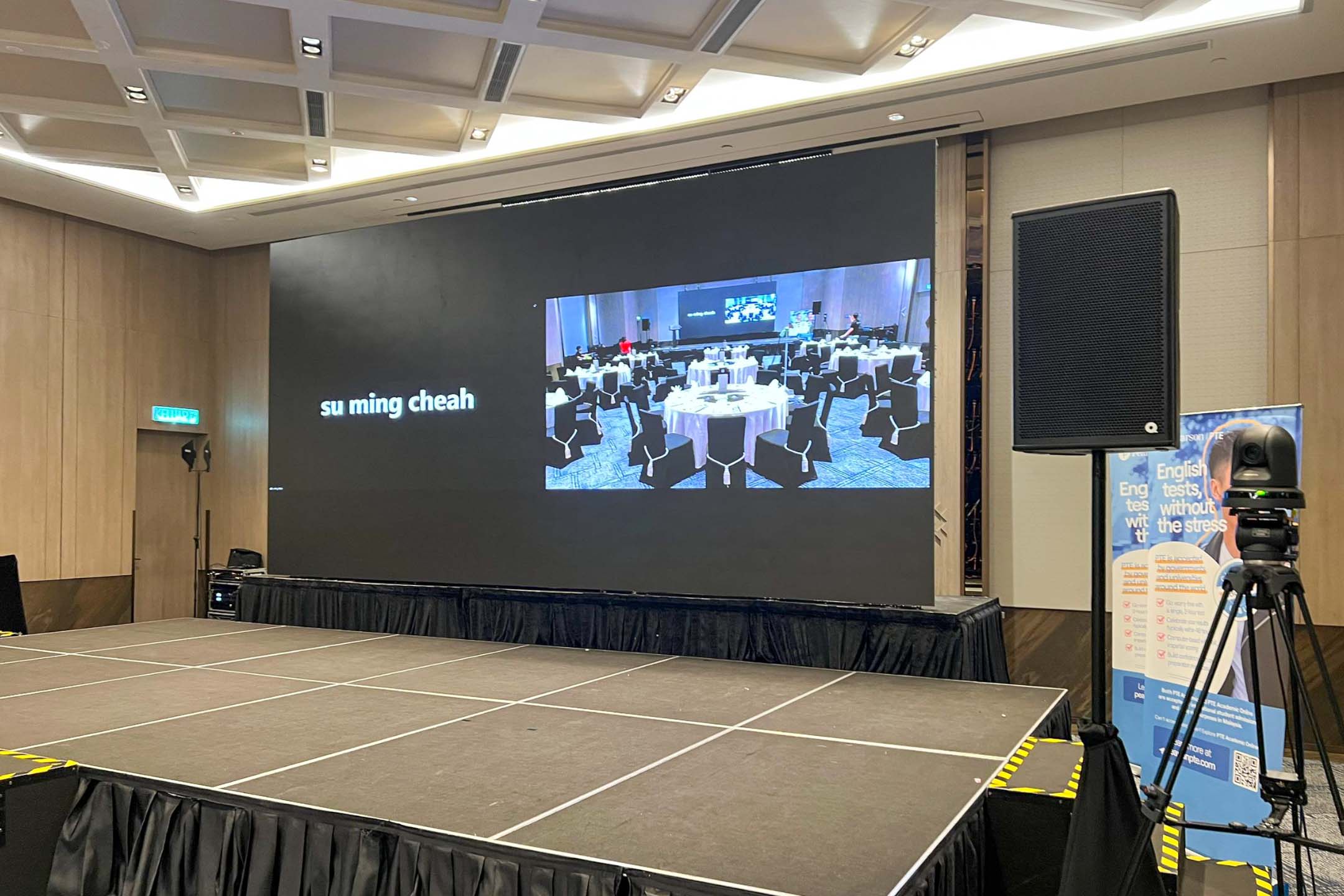 Event / Rental LED Screen for Pearson PTE