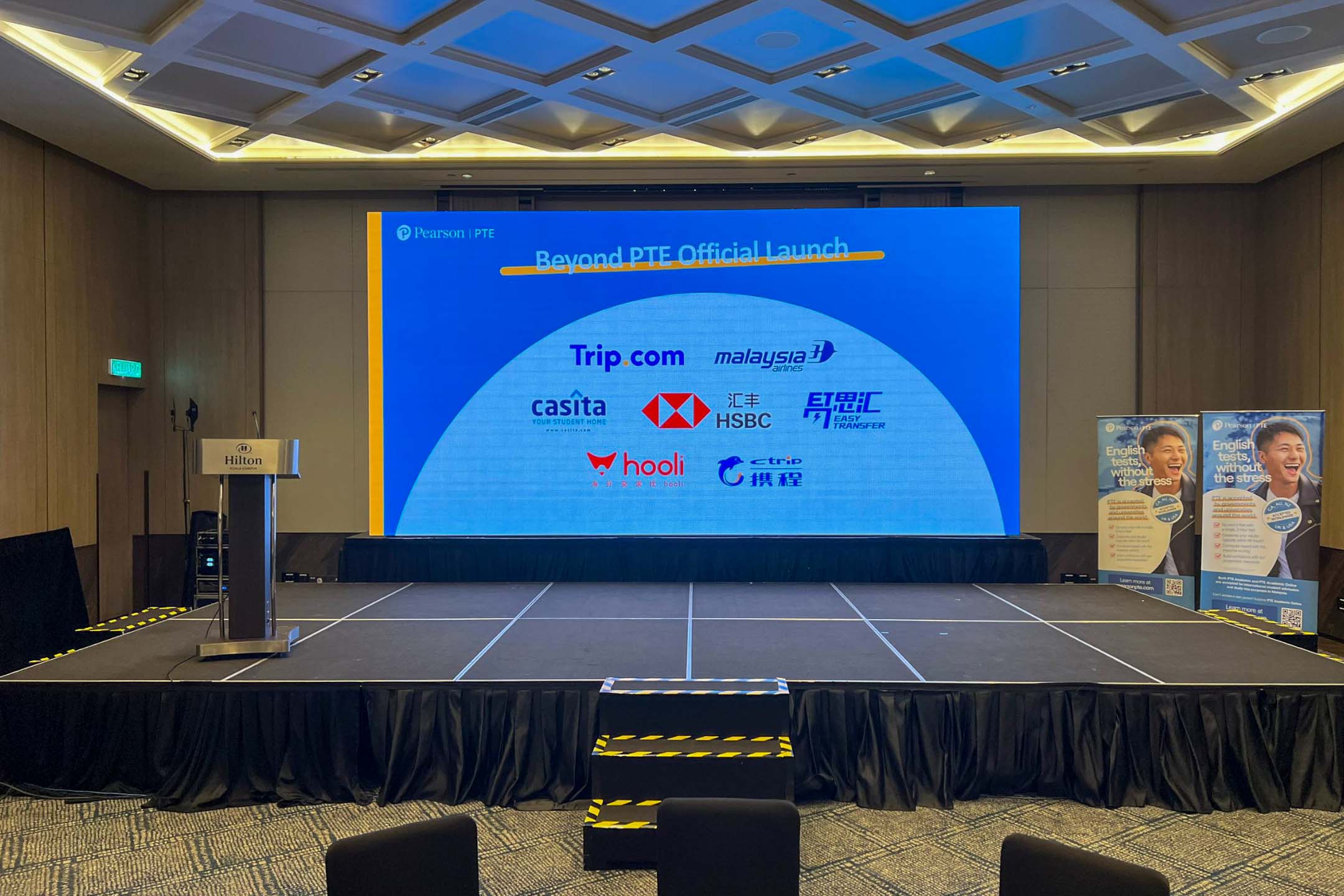 Event / Rental LED Screen for Pearson PTE