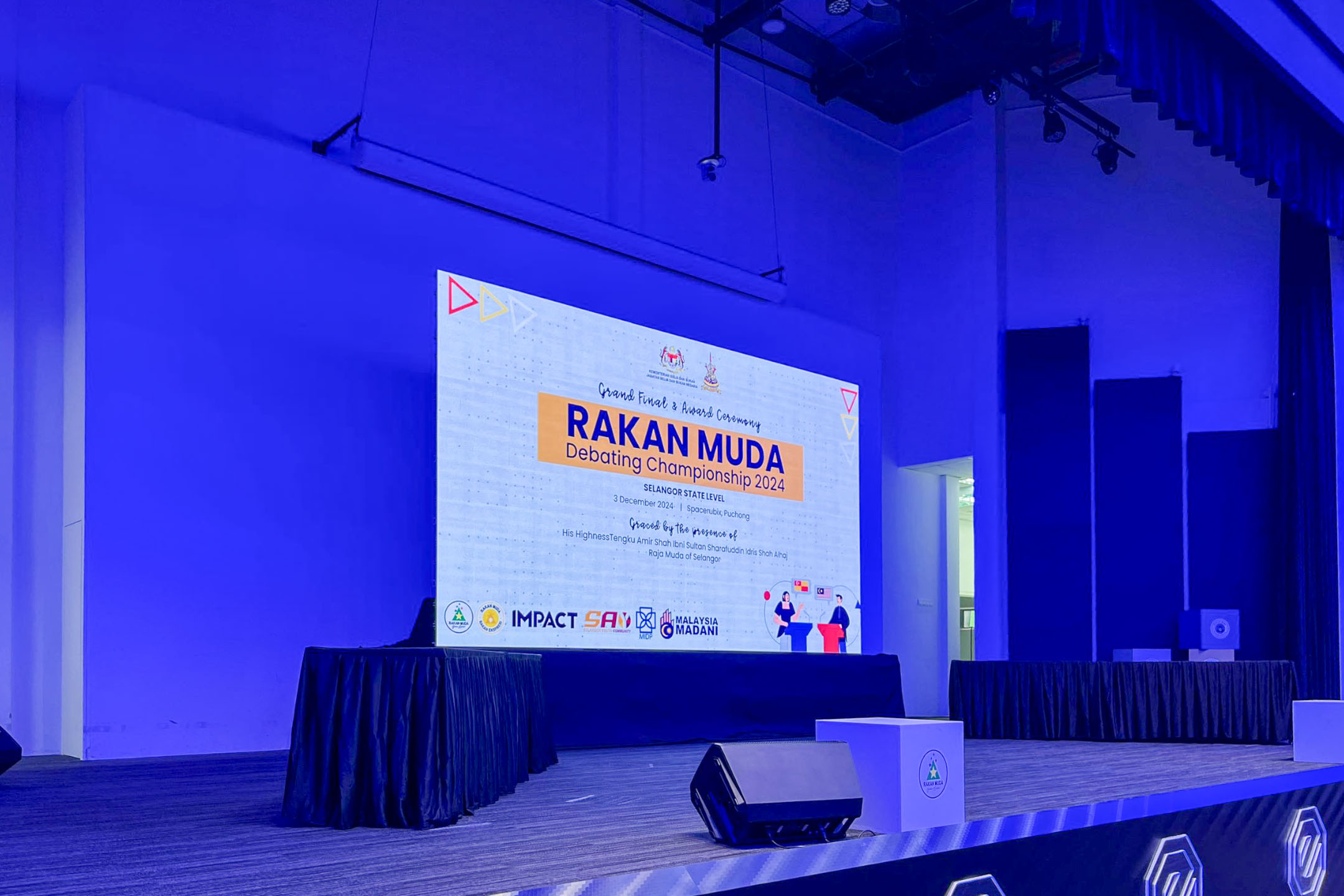 Event / Rental LED Screen for Kementerian Belia dan Sukan (KBS)