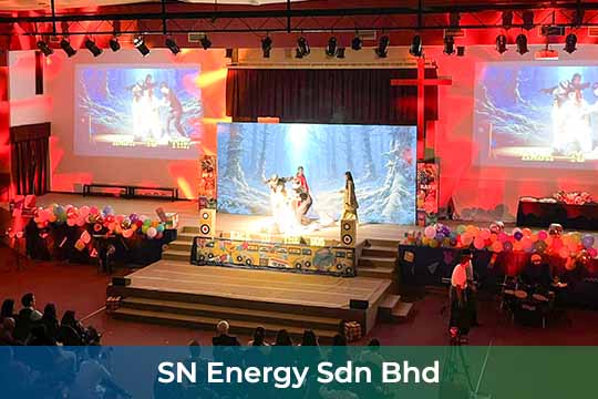 Event / Rental LED Screen for SN Energy Sdn Bhd
