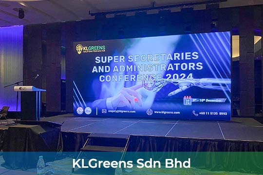 Event / Rental LED Screen for KLGreens Sdn Bhd