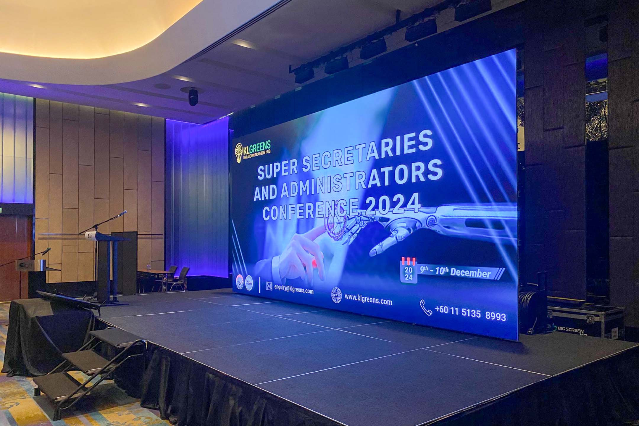 Event / Rental LED Screen for KLGreens Sdn Bhd