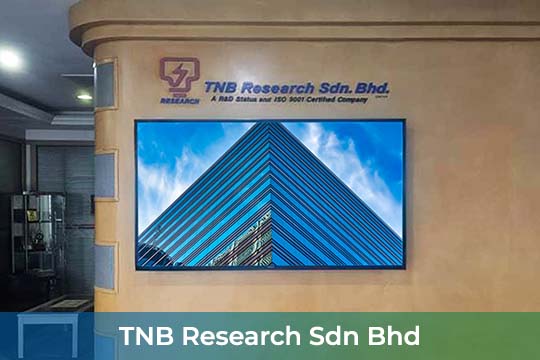VEXO Digital Kiosk / Smart Digital Signage at TNB Research Sdn Bhd