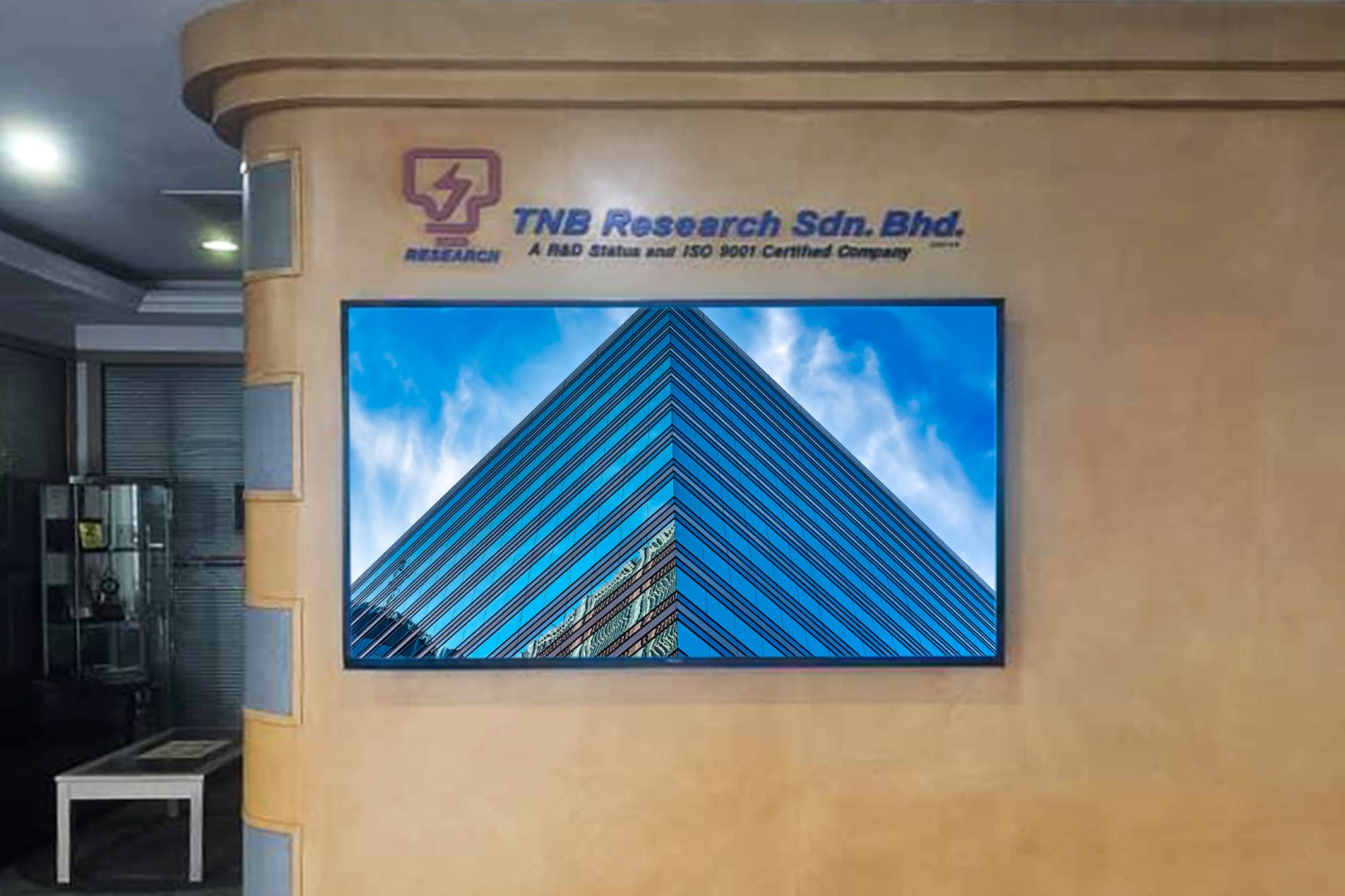 VEXO Digital Kiosk / Smart Digital Signage at TNB Research Sdn Bhd