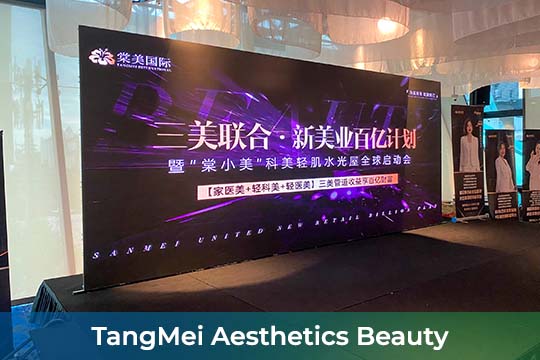 Event / Rental LED Screen for TangMei Aesthetics Beauty