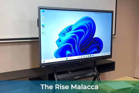 VEXO V7Pro Smart Interactive Panel at The Rise Malacca