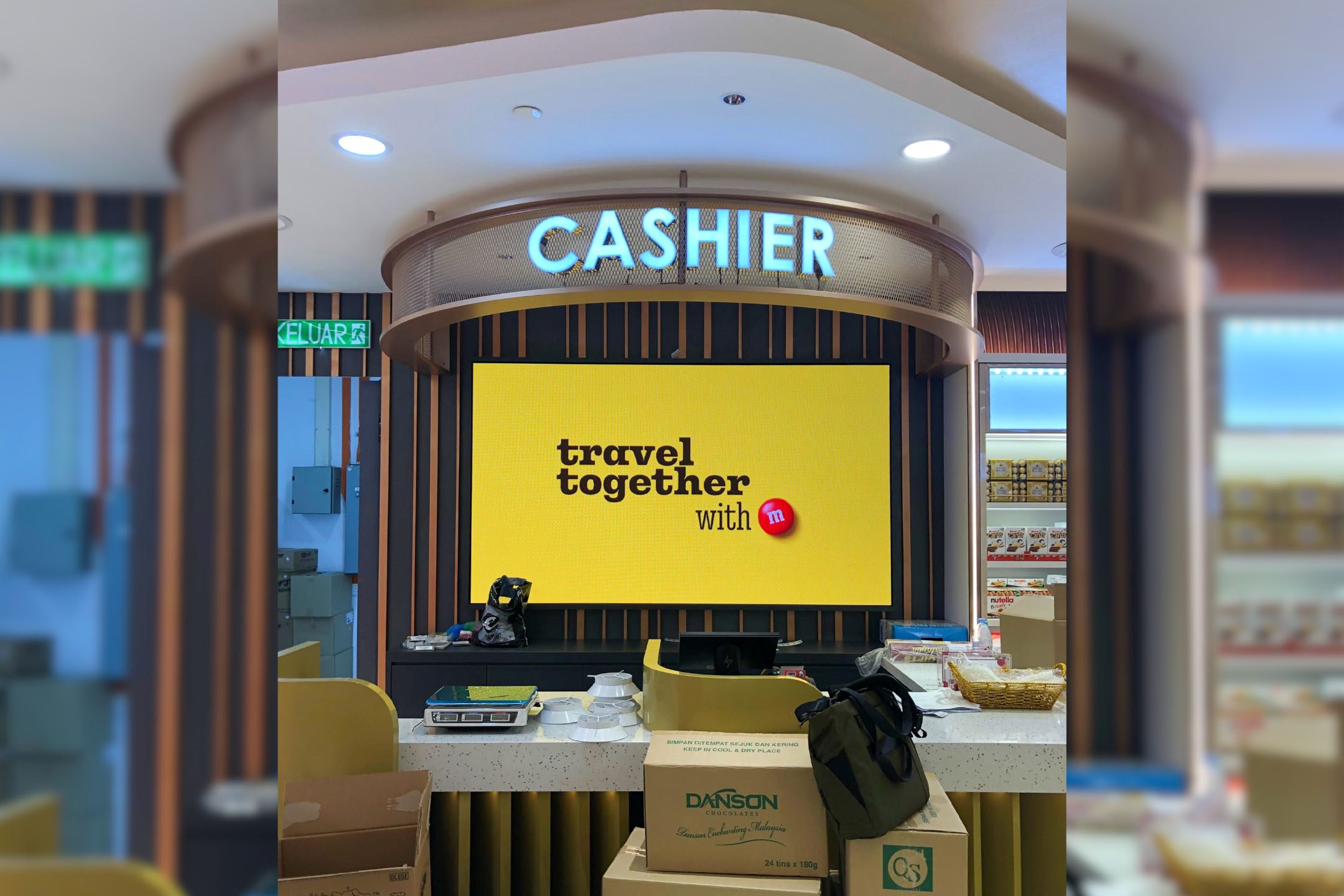 P2.5 Indoor LED Screen at the Eraman at KLIA