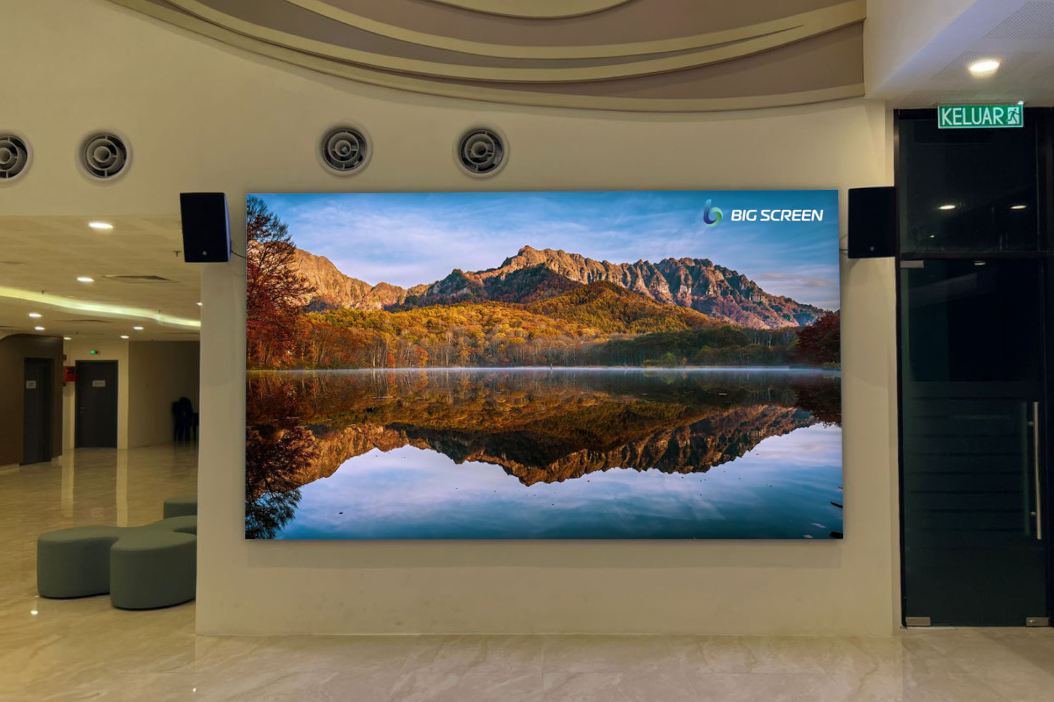 P1.8 Indoor LED Screens at the KPJ Kuala Selangor Specialist Hospital