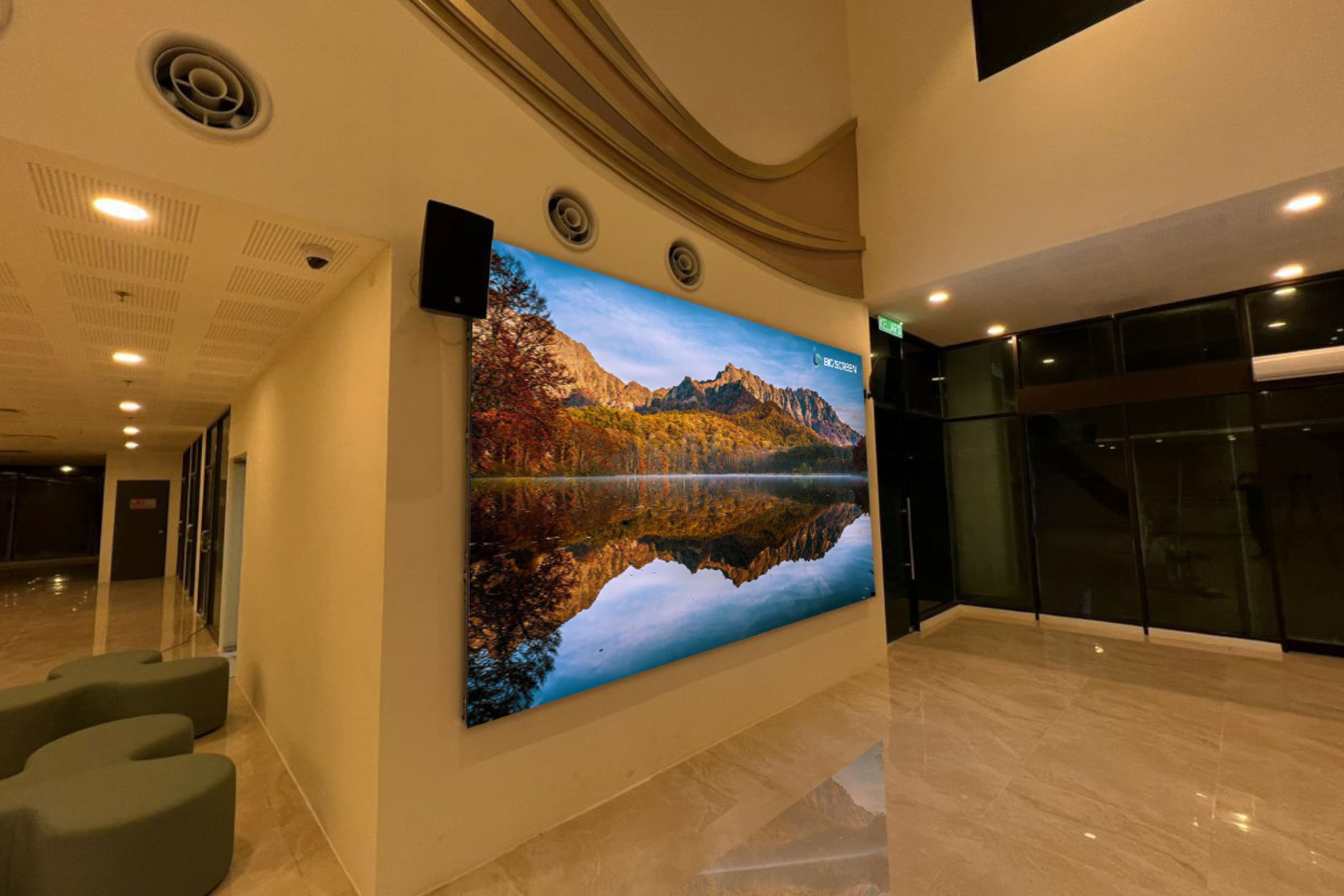 P1.8 Indoor LED Screens at the KPJ Kuala Selangor Specialist Hospital