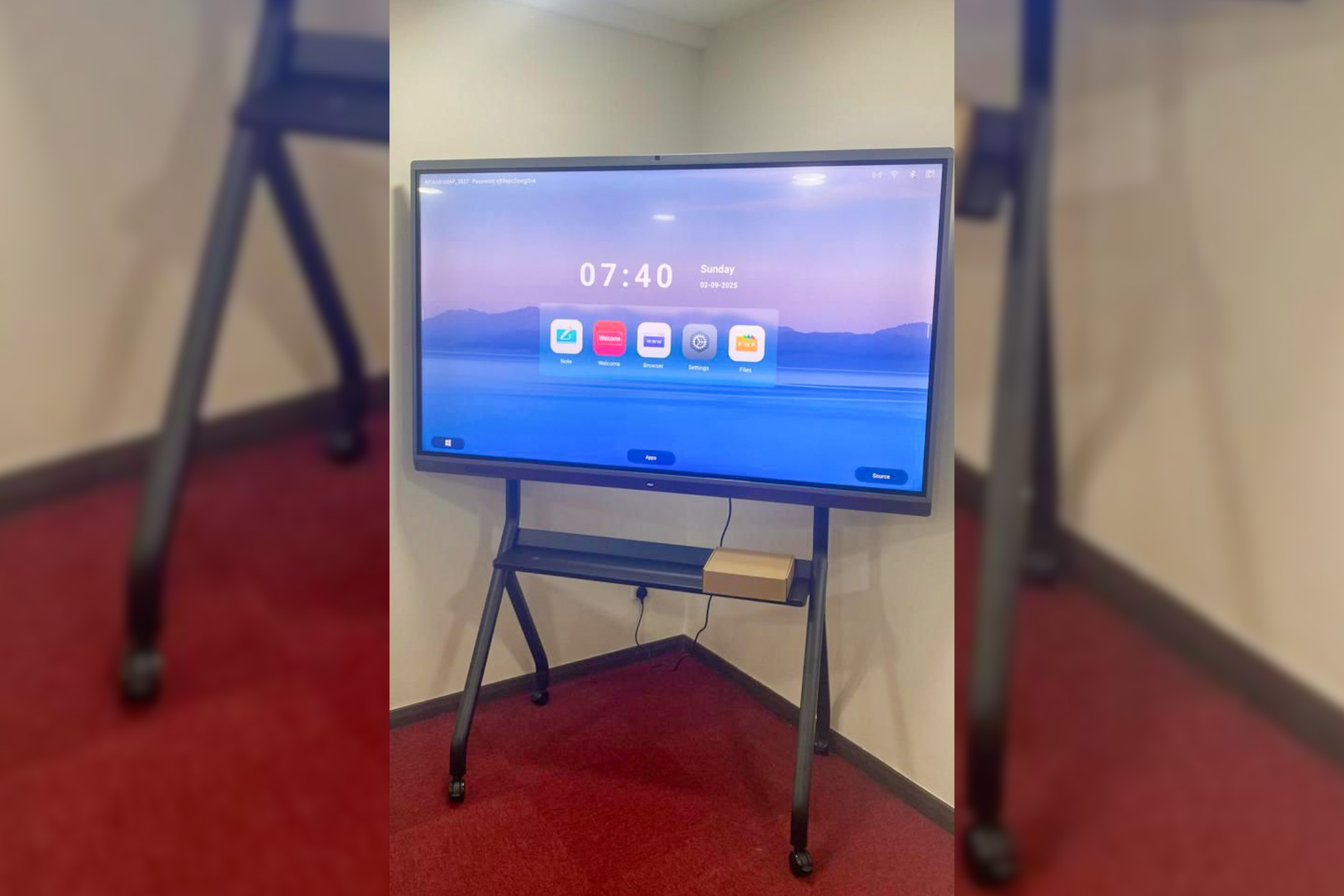 VEXO V7Pro Smart Interactive Panel at Medinah Capital Sdn Bhd