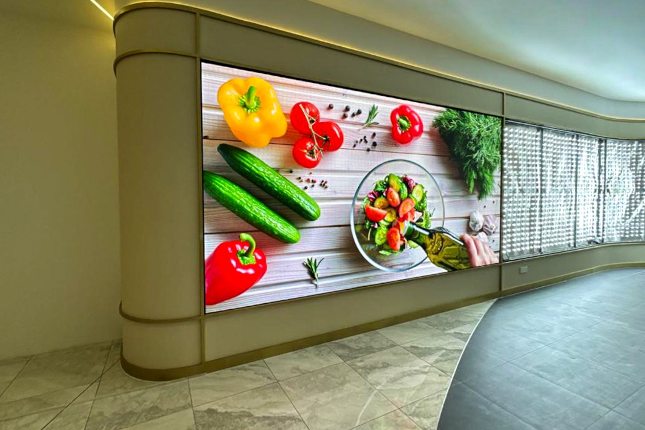 P1.8 Indoor LED Screens at the Riveria City Sdn Bhd