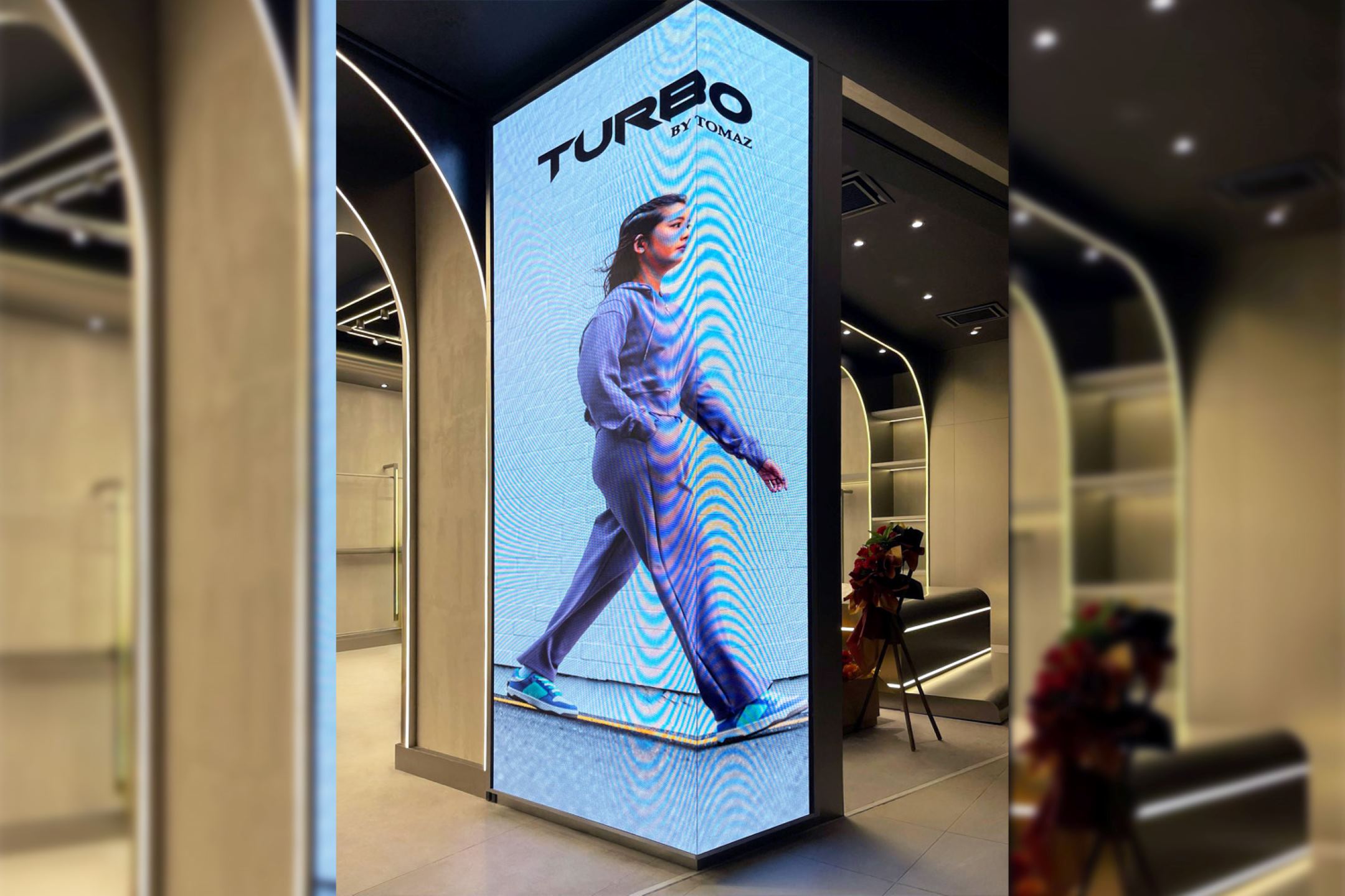 P2.5 Indoor LED Screens at TURBO by TOMAZ