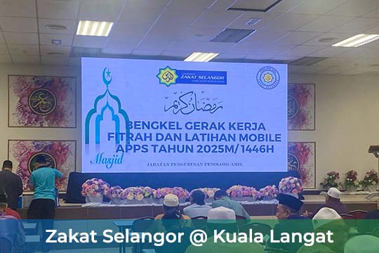 Zakat Selangor at Kuala Langat