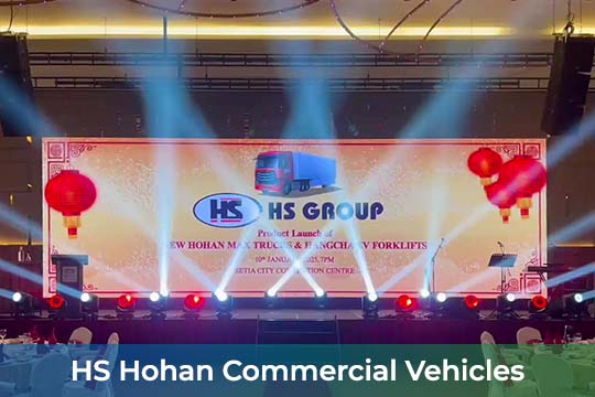 Launching of New Hohan Max Truck & Hangcha EV Forklifts