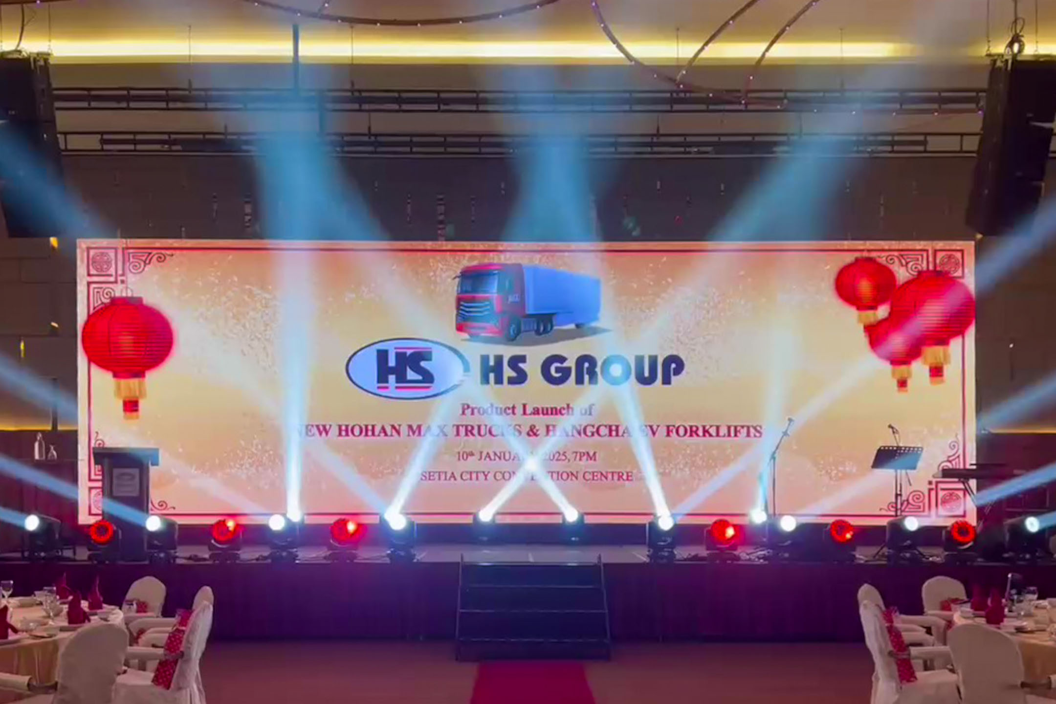 Launching of New Hohan Max Truck & Hangcha EV Forklifts
