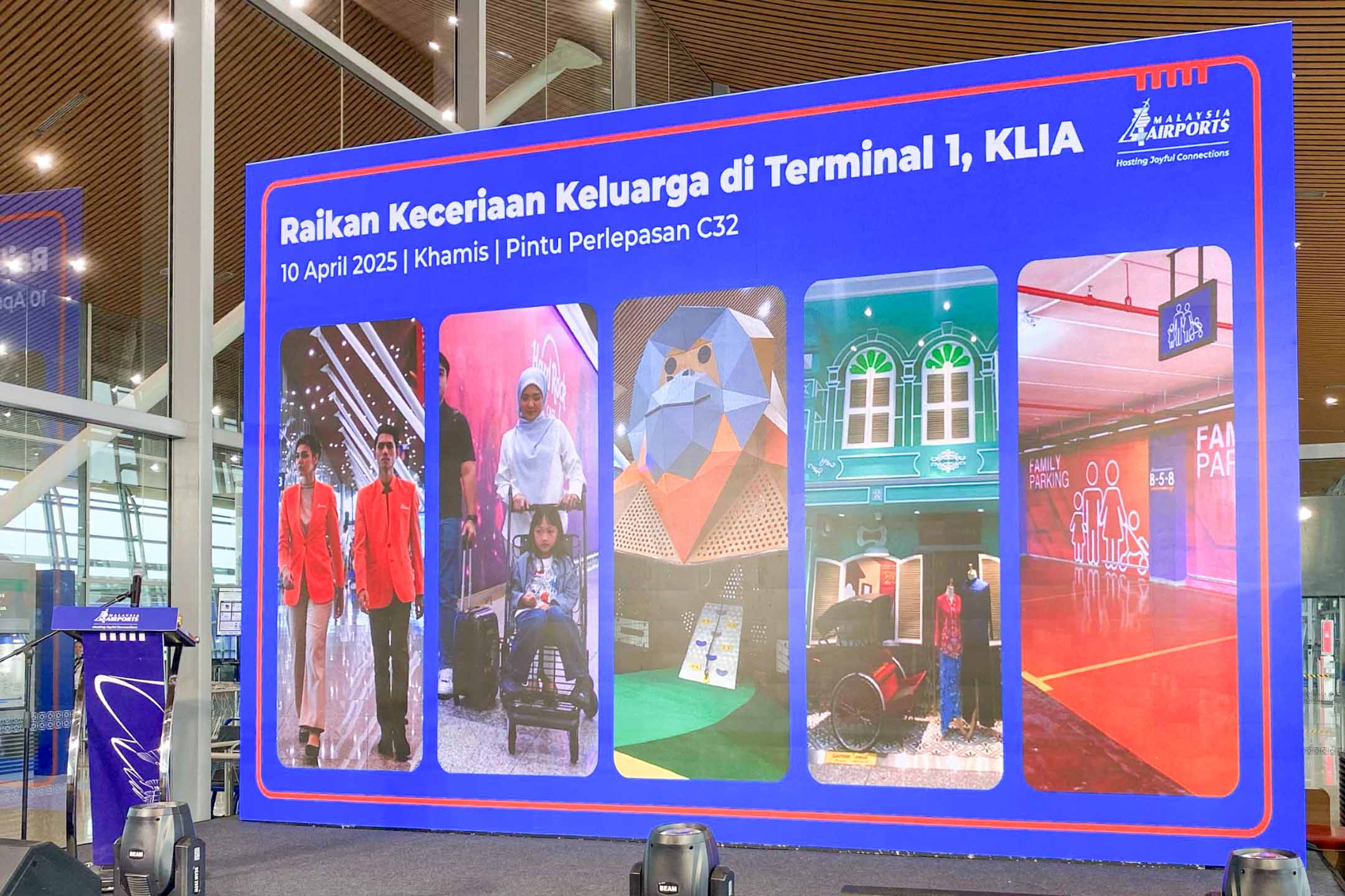 Raikan Keceriaan Keluarga at KLIA