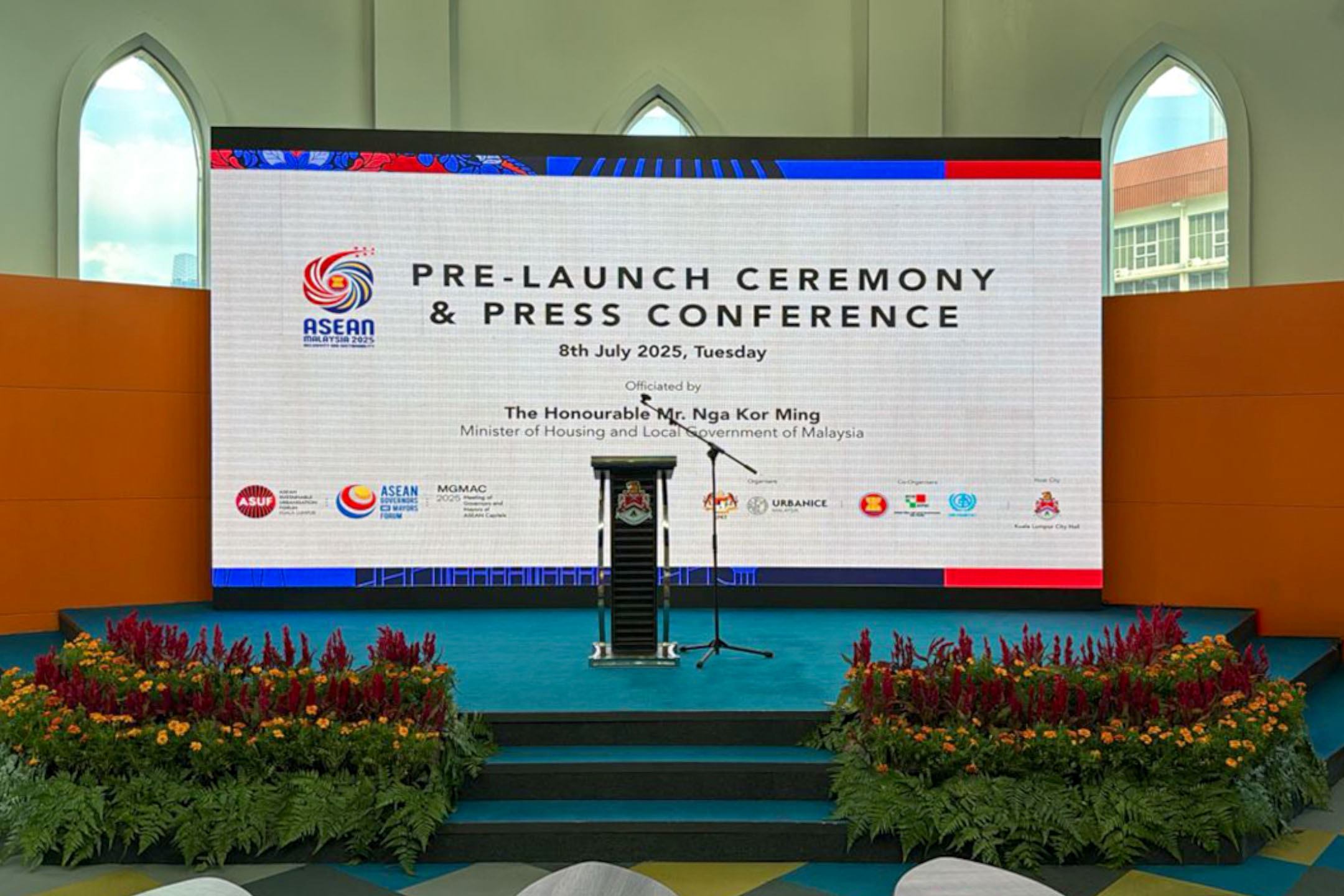 Pre-Launch Ceremony ASUF, AGMF, MGMAC