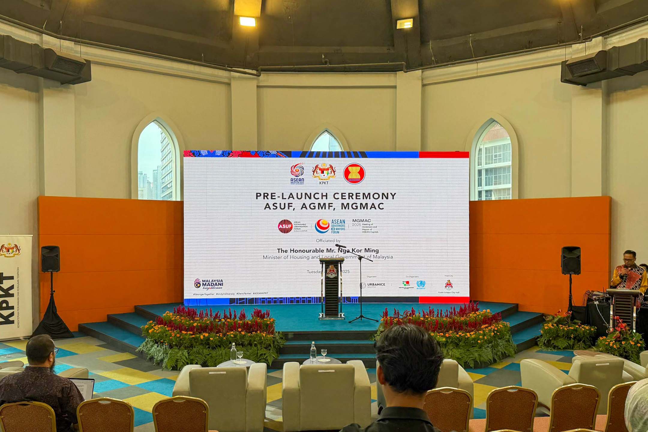 Pre-Launch Ceremony ASUF, AGMF, MGMAC