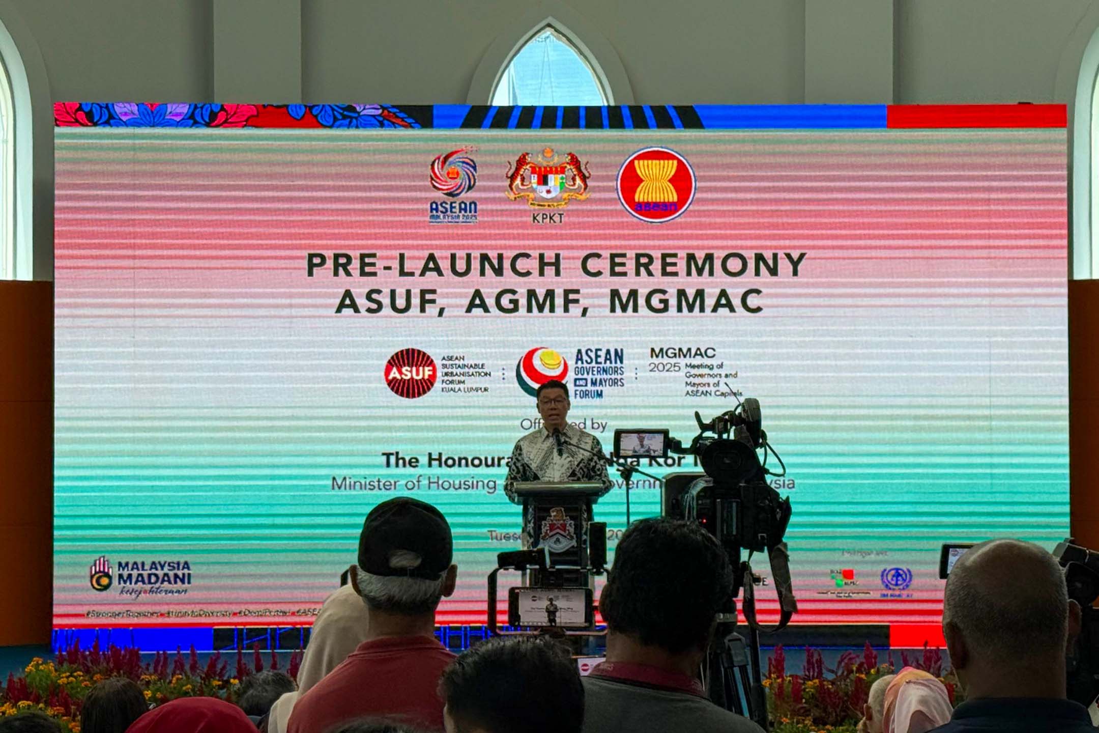 Pre-Launch Ceremony ASUF, AGMF, MGMAC