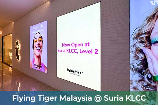 Flying Tiger Malaysia | P2.5 Indoor LED Screen