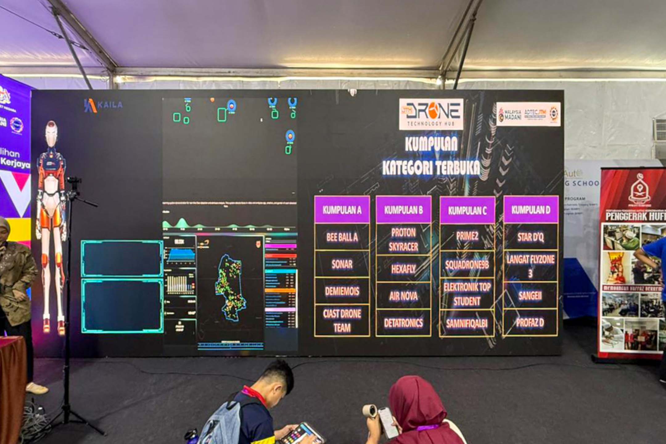Pameran TVET at Pekarangan Putrajaya