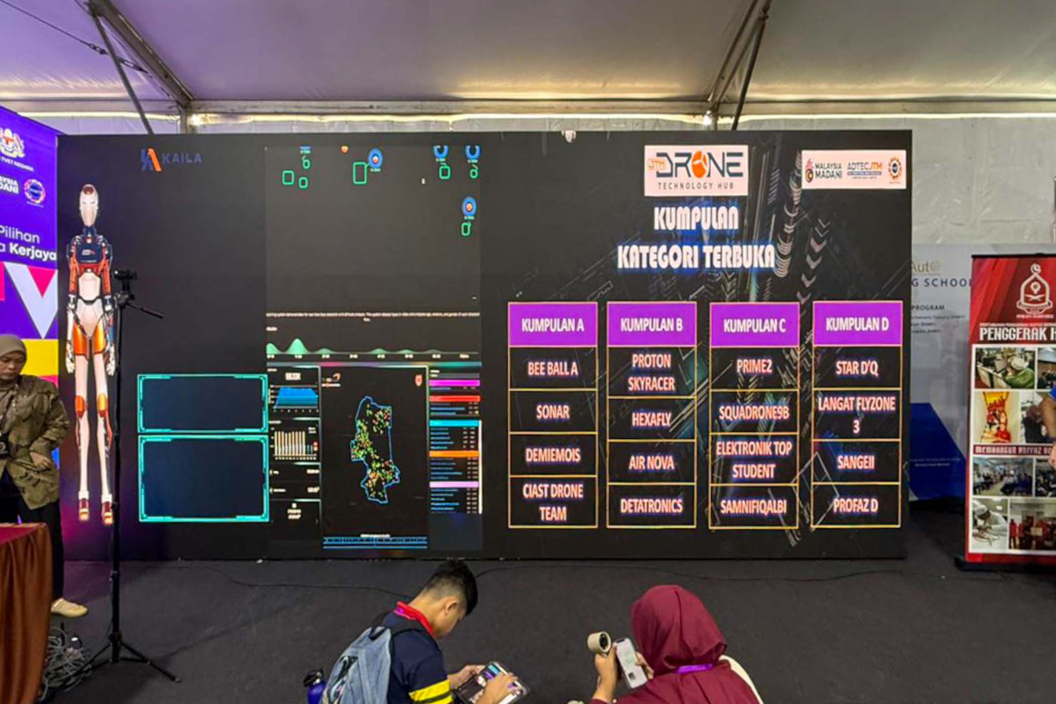 Pameran TVET at Pekarangan Putrajaya