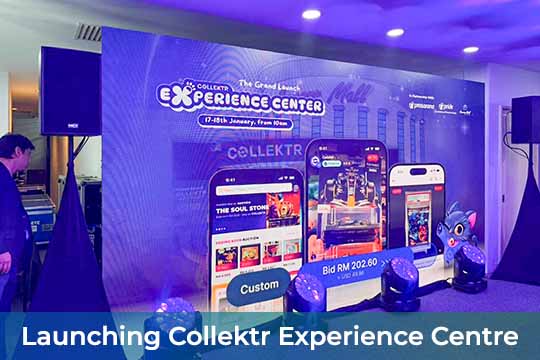 Launching Collektr Experience Centre